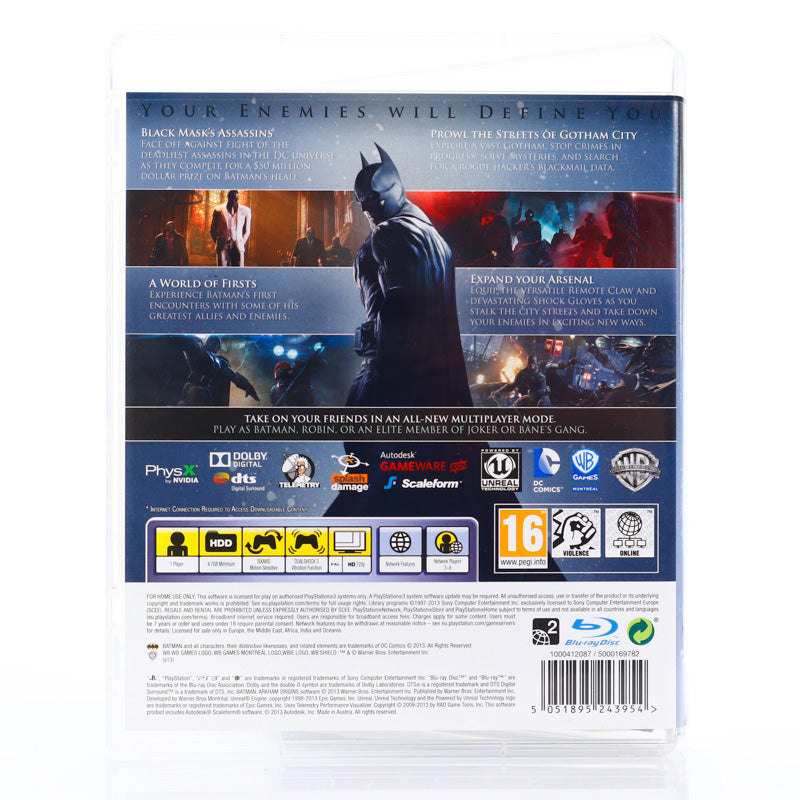 Batman Arkham Origins - PS3 spill - Retrospillkongen