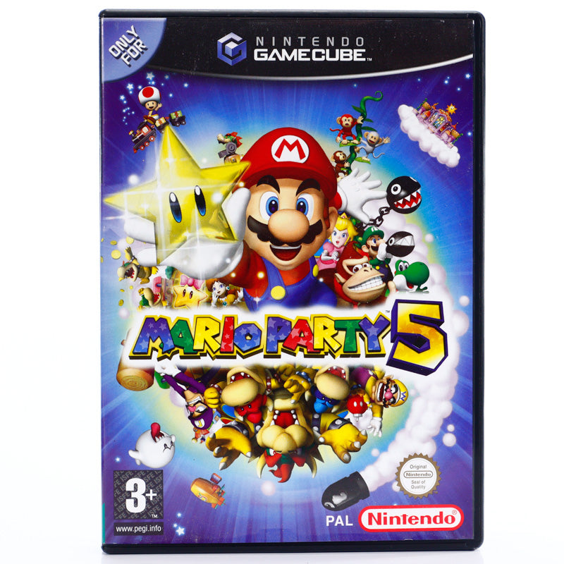 Mario Spill Mario Party 5 - Gamecube spill