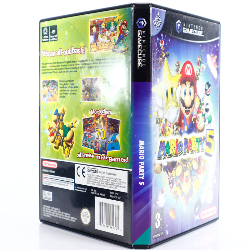 Mario Party 5 - Gamecube spill - Retrospillkongen