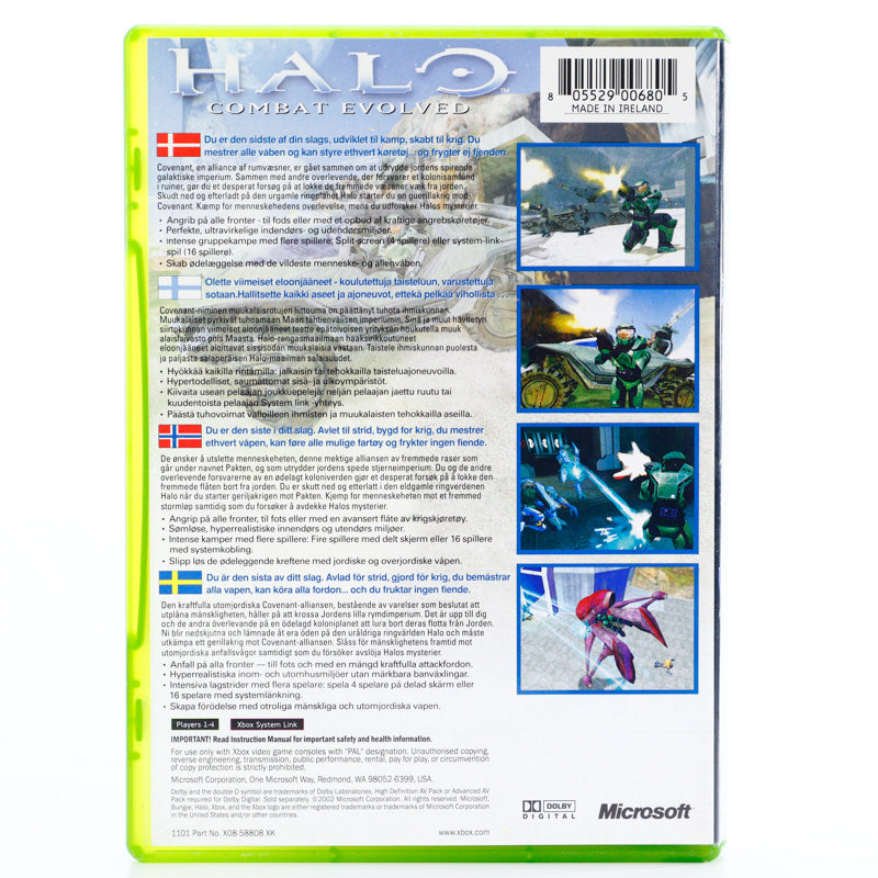 Halo: Combat Evolved - Microsoft Xbox spill - Retrospillkongen