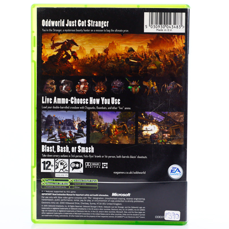 Oddworld: Stranger's Wrath - Microsoft Xbox spill - Retrospillkongen