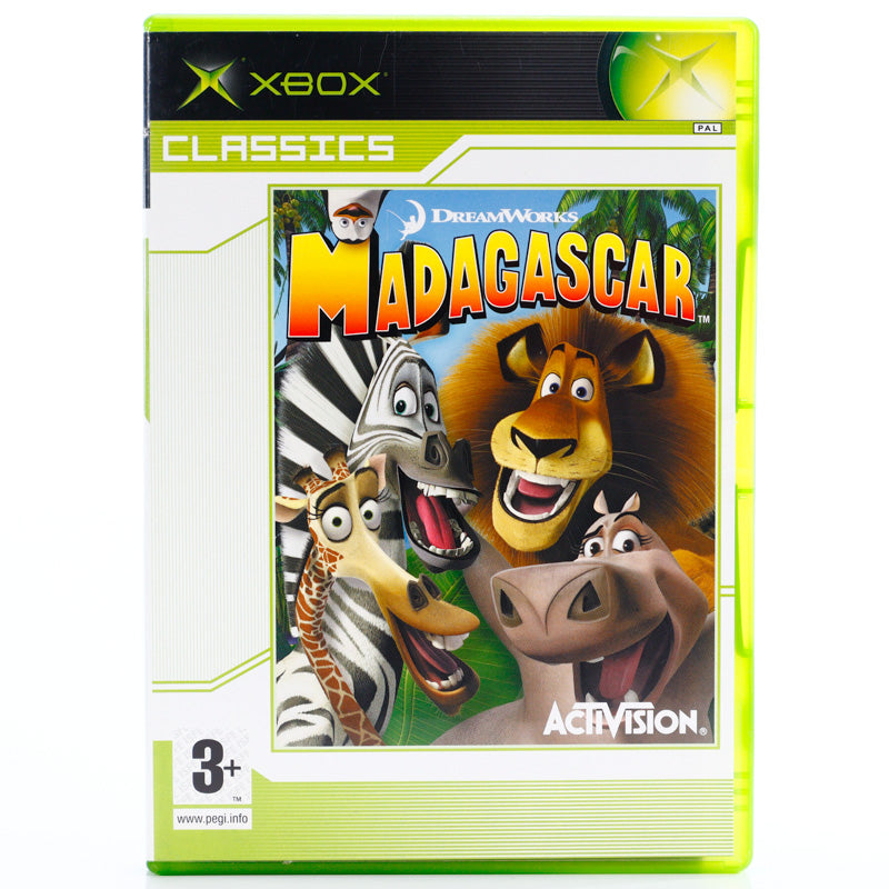 Madagascar - Microsoft Xbox spill - Retrospillkongen