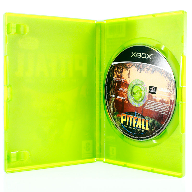 Pitfall: The Lost Expedition - Microsoft Xbox spill - Retrospillkongen