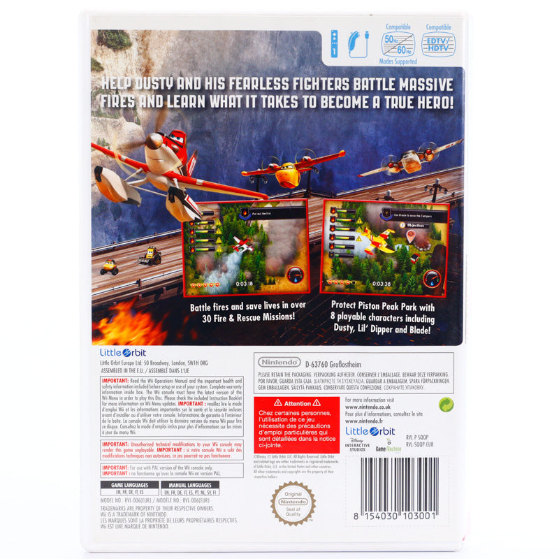 Planes: Fire & Rescue - Wii spill - Retrospillkongen