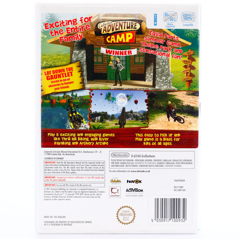 Cabela's Adventure Camp - Wii spill - Retrospillkongen