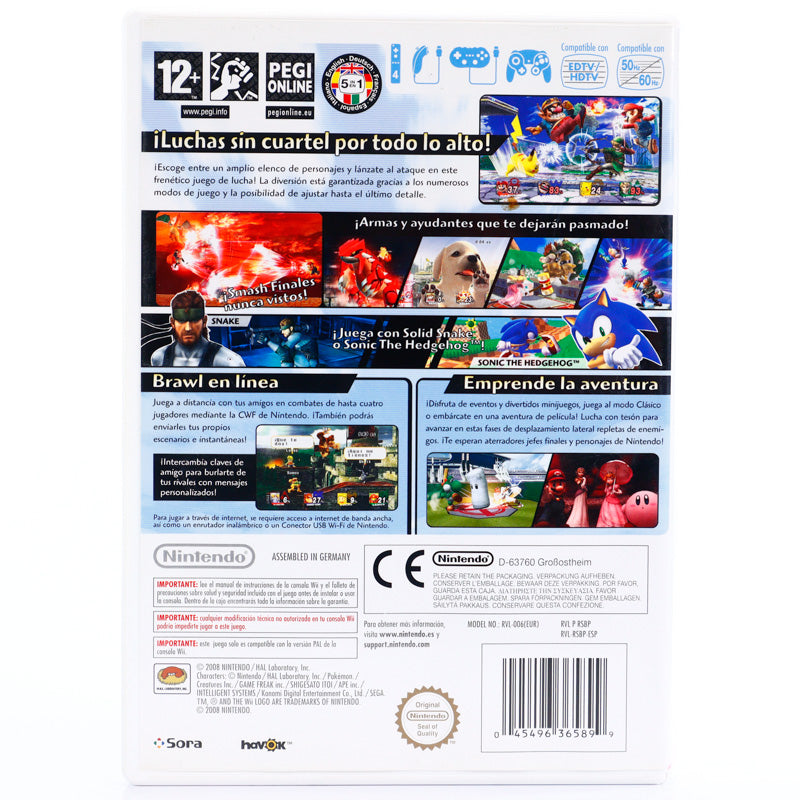 Super Smash Bros. Brawl - Wii spill - Retrospillkongen