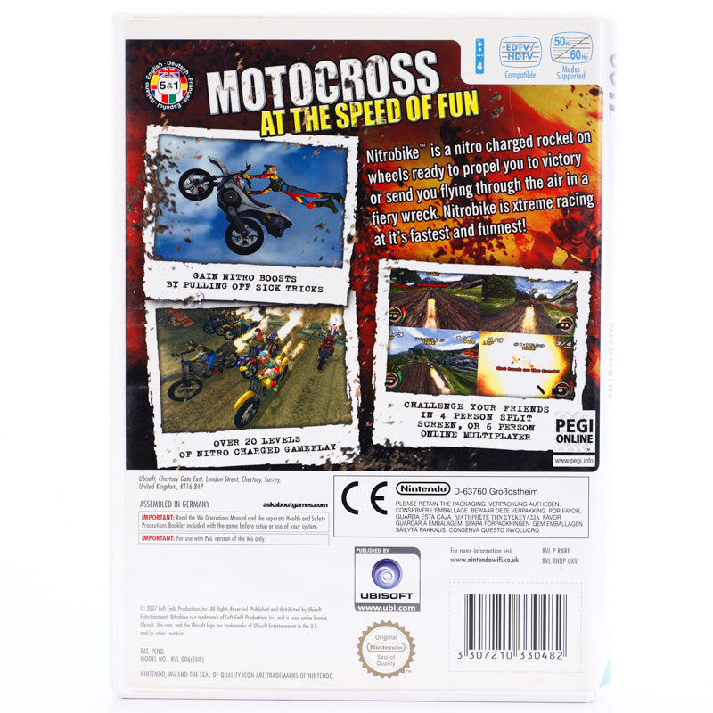 Nitro Bike - Wii spill - Retrospillkongen