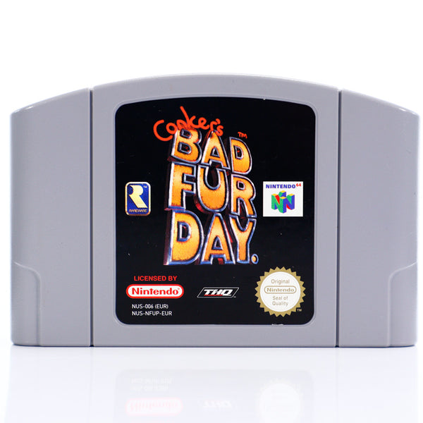 Conker's Bad Fur Day - N64 spill - Retrospillkongen