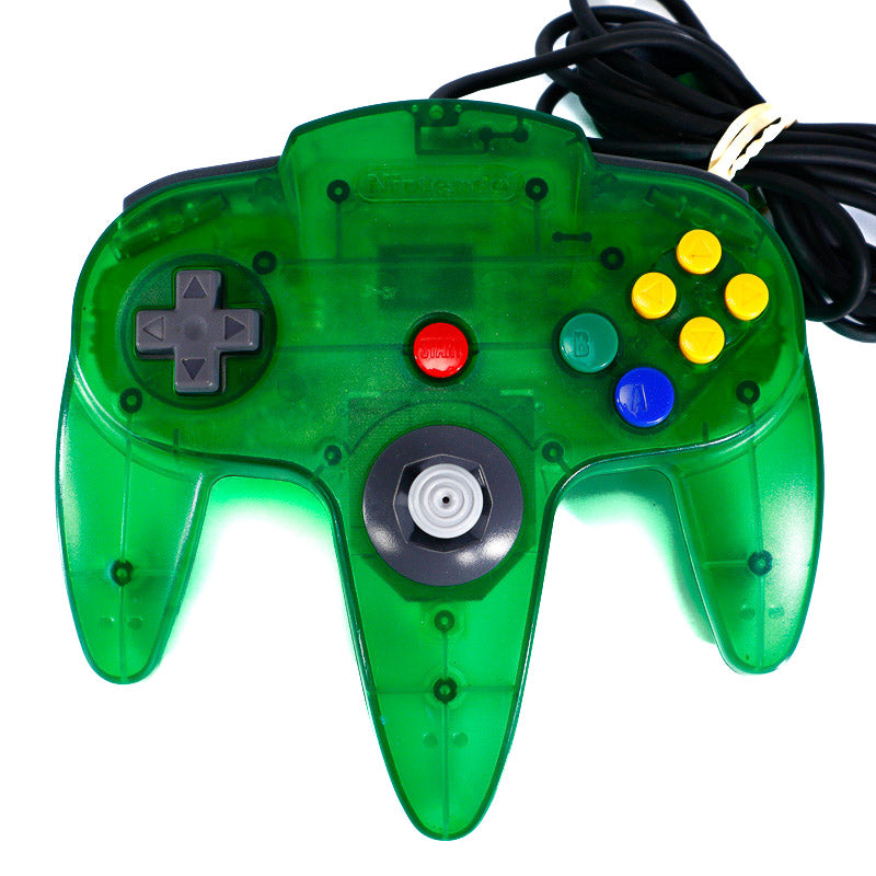Nintendo 64 Funtastic Jungle Green Konsoll pakke - Retrospillkongen