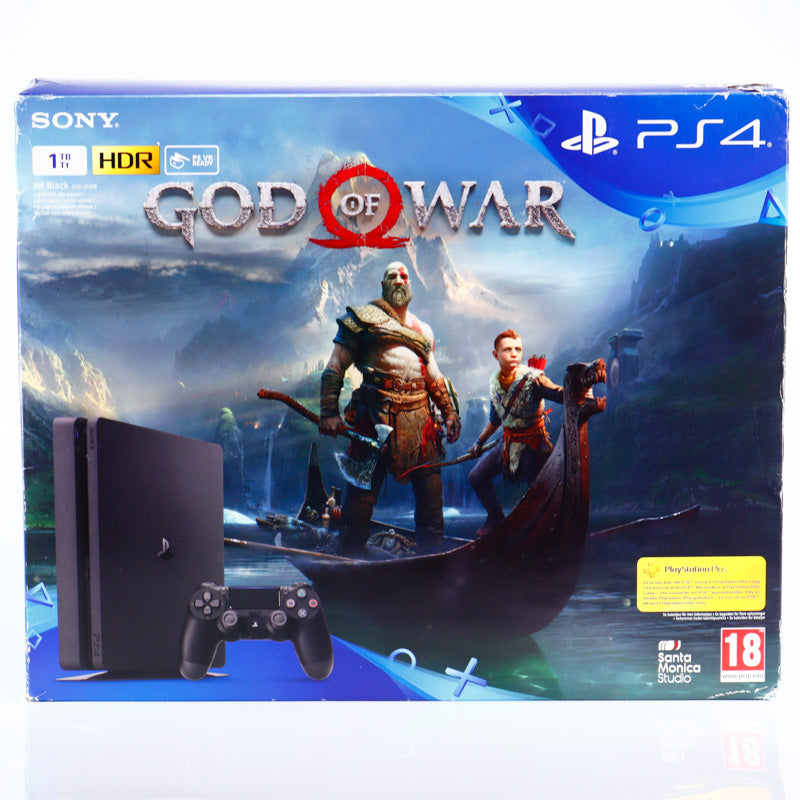 PlayStation 4 Slim 1TB God of War edition - Retrospillkongen