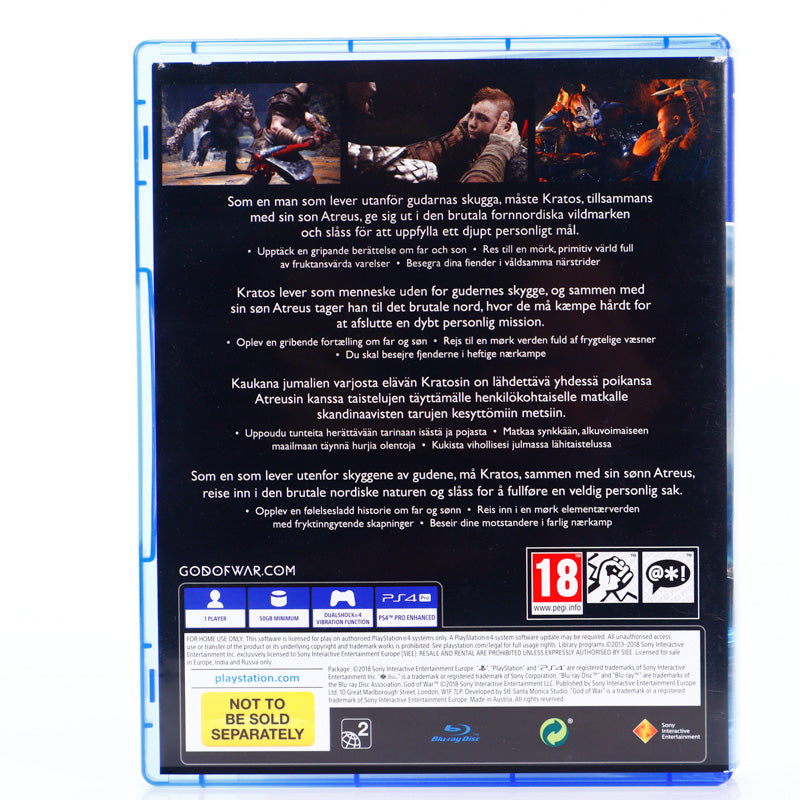 PlayStation 4 Slim 1TB God of War edition - Retrospillkongen