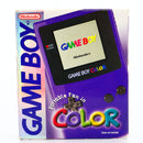 Nintendo Game Boy Color Grape Purple Lilla Håndholdt konsoll i Eske - Retrospillkongen