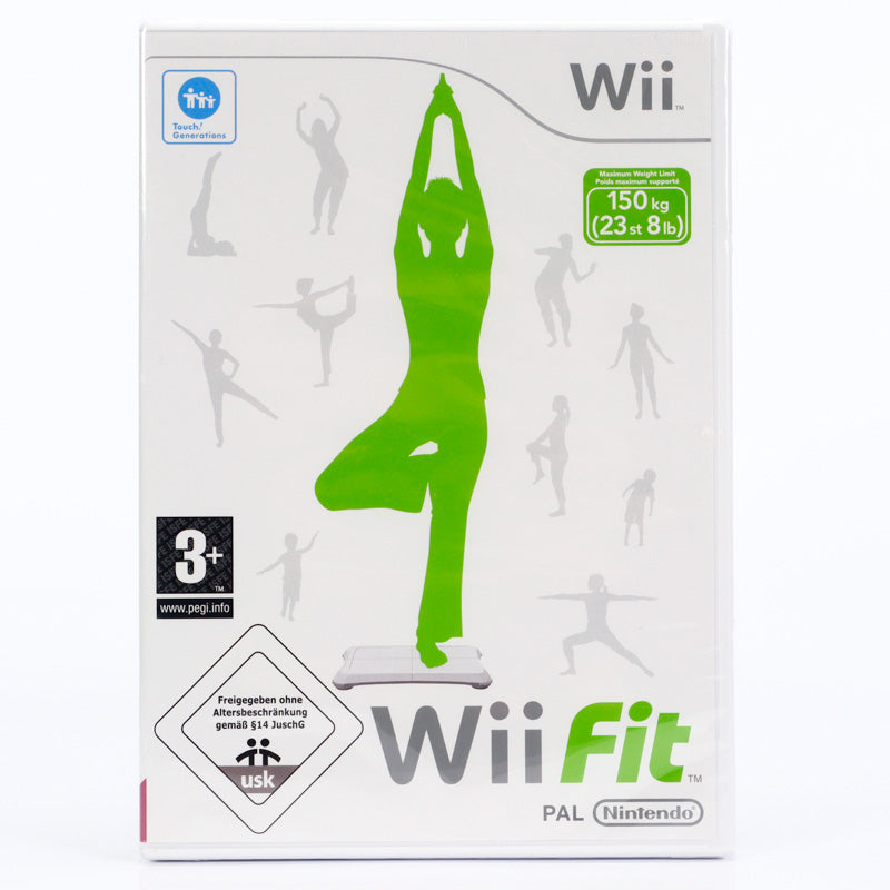 Wii Fit (incl. Balance Board) m/ Forseglet spill - Nintendo Wii spill - Retrospillkongen
