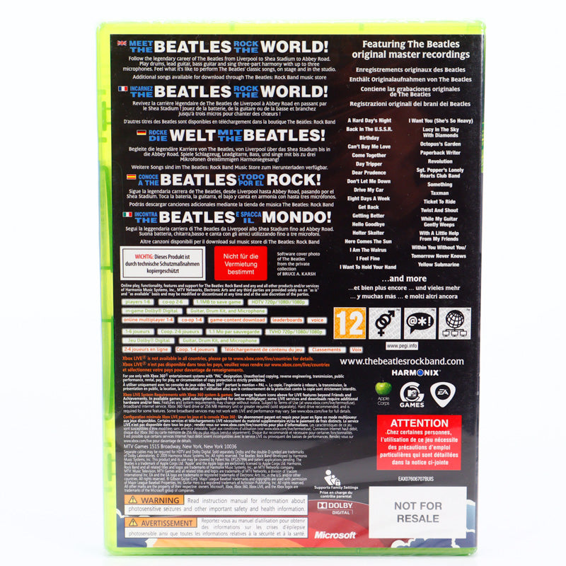 Xbox 360 The Beatles Rockband Limited Edition konsoll pakke - Retrospillkongen