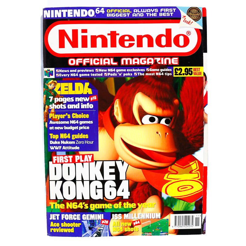 Nintendo Official Magazine - Donkey Kong 64 - Retrospillkongen