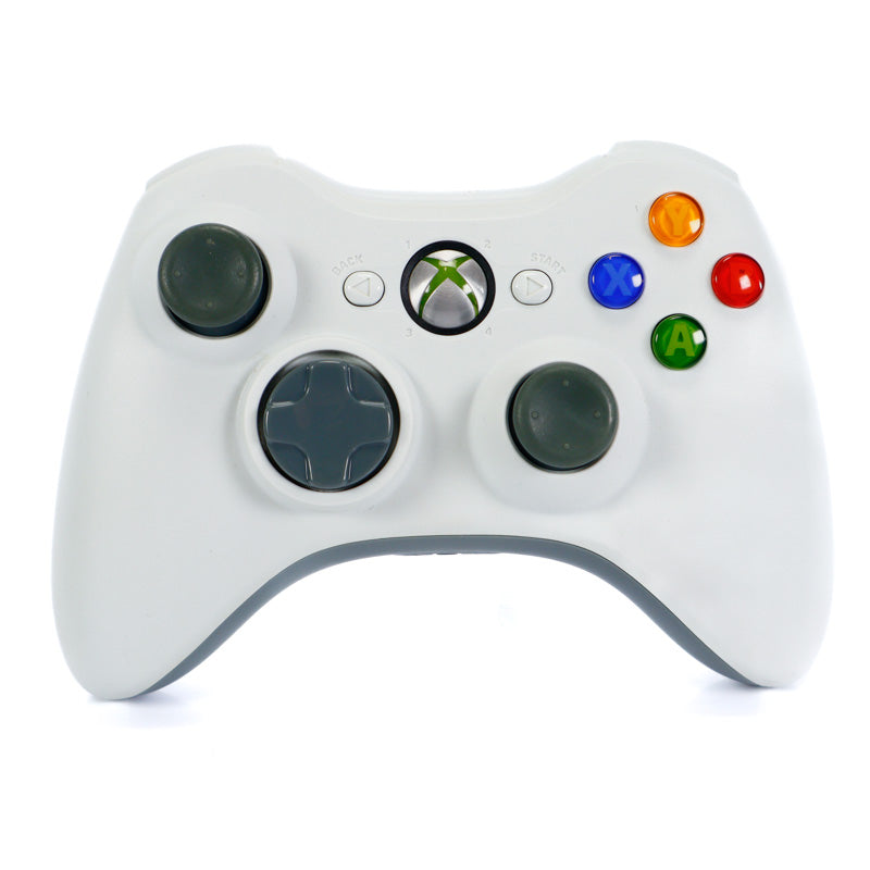 Xbox 360 Hvit kontroller Microsoft - Retrospillkongen