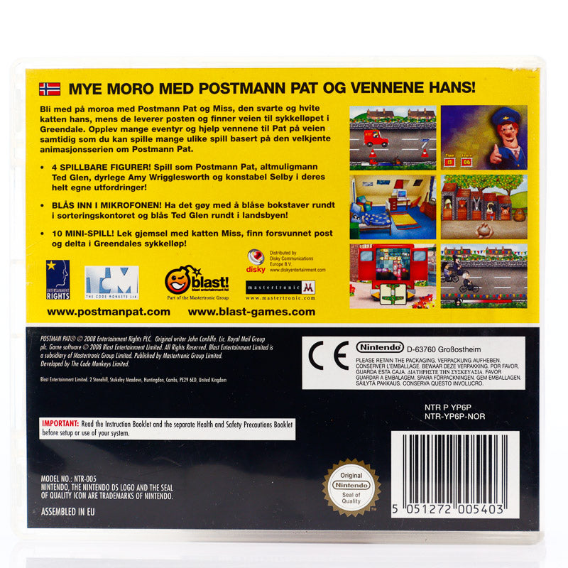 Postman Pat - Nintendo DS spill - Retrospillkongen