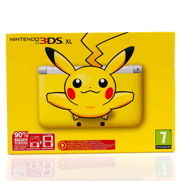 Pikachu Limited Edition konsoll pakke Nintendo 3DS XL - Retrospillkongen
