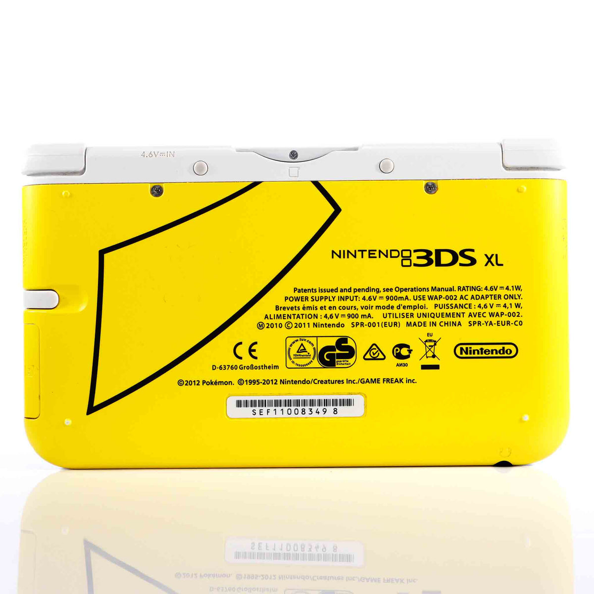 Clear pikachu 3ds xl sellers cover Clear pikachu 3ds xl sellers cover