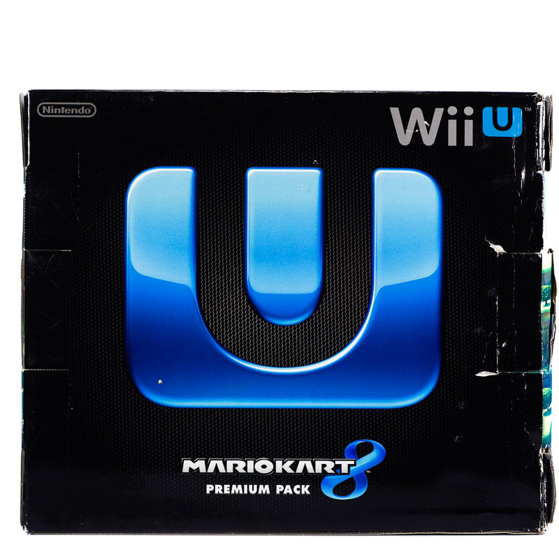 Nintendo Wii U Mario Kart 8 32GB Svart Premium Pack - Wii U komplett konsoll pakke - Retrospillkongen