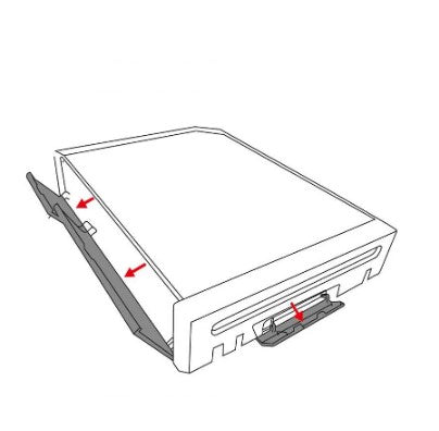 3 pakning Wii Støvplate erstatning lokk for Nintendo Wii m/ Gamecube kompatibilitet - Retrospillkongen