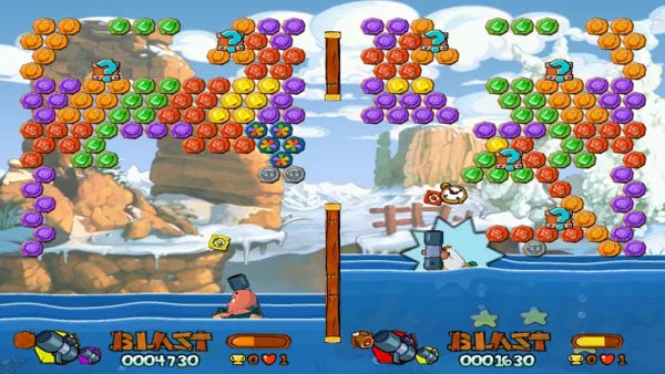 Worms Blast - PS2 spill - Retrospillkongen