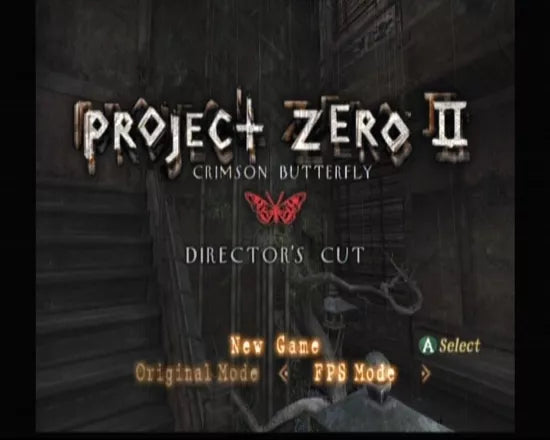Project Zero II Crimson Butterfly: Director's Cut - Microsoft Xbox spill - Retrospillkongen