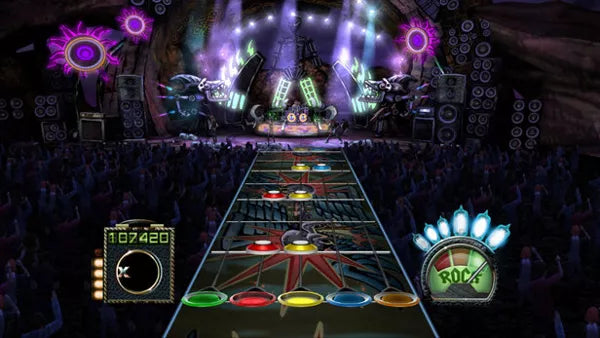 Guitar Hero III: Legends of Rock - Xbox 360 | Komplett m/ eske, spill og gitar - Retrospillkongen