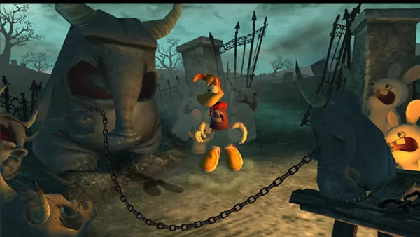 Rayman: Raving Rabbids - PS2 spill - Retrospillkongen